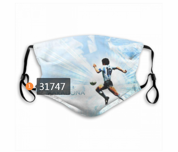 2020 Soccer #12 Dust mask with filter->->Sports Accessory